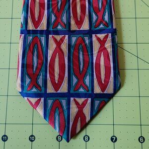 Vintage Appointed Apparel Christian Fish Necktie  (Ichthys)